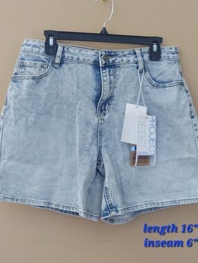 Project Rebel Juniors Light Blue Jean Shorts Sz 11